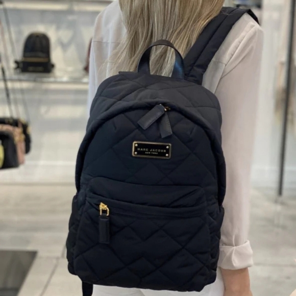 Marc Jacobs Handbags - Marc Jacobs Soft Quilted Nylon Backpack